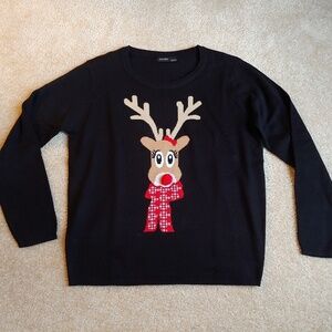 Esmara gently worn reindeer Christmas sweater